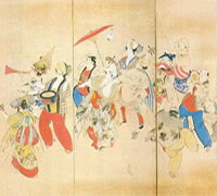 江戸時代の阿波踊り